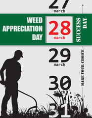 Weed Appreciation Day