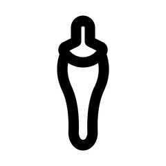 Okra Line UI Icon