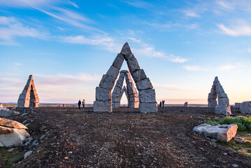 Tourism At Arctic Henge