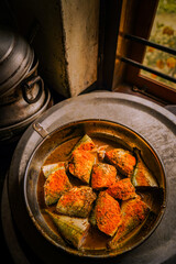 Traditional Indian fish curry