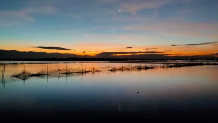 Malabon at dawn in a cold December morning