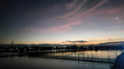 Malabon at dawn in a cold December morning