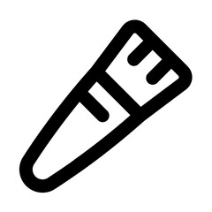 Paint Brush Line UI Icon