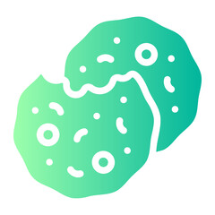 cookies Gradient icon