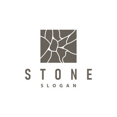 Stone Logo, Premium Elegant Design, Stone Balance Vector, Stepping Rock Walking Icon Illustration Design