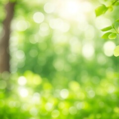 Obraz premium green leaves plant nature spring tree herb garden mint environment blurred background