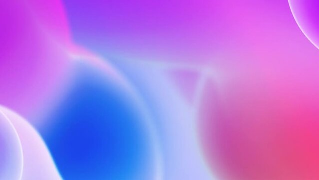 colorful gradation bubble ball abstract background