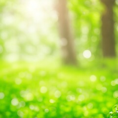 green leaves plant nature spring tree herb garden mint environment  blurred background