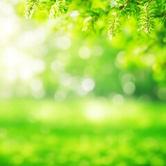 Fototapeta premium green leaves plant nature spring tree herb garden mint environment blurred background