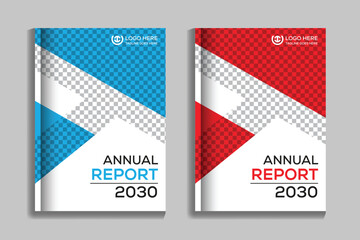 Corporate modern minimalist business annual report, brochure, flyer, catalog, leaflet, a4 cover layout design. Creative book cover presentation template