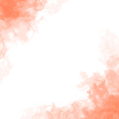 an orange background with color in two corners