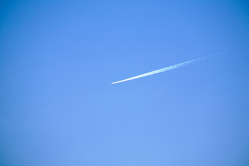 airplane in the sky