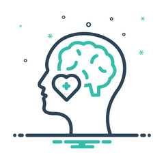 Mix icon for mental health