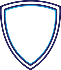 shield template vector design