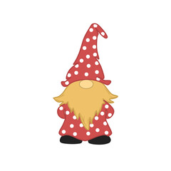 vector cartoon midget gnome dwarf