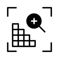 Solid black icon for High resolution