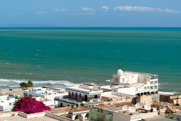 Ville en bord de mer en Tunisie