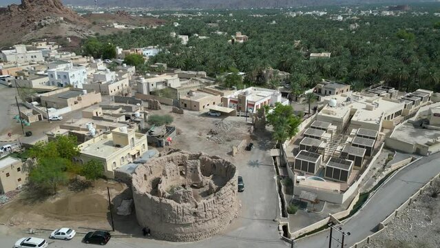 Traditional building in Oman , Rustaq.