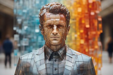 造形の男性,Generative AI AI画像