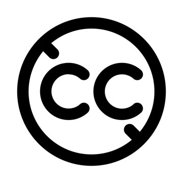 Non Creative Common Line UI Icon