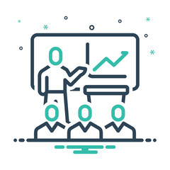 Mix icon for presentation