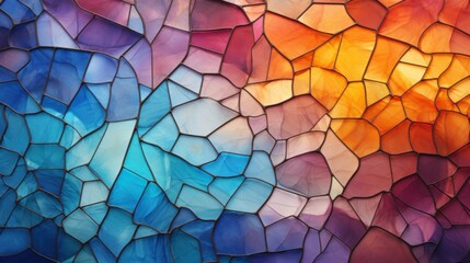 Abstract Colorful Gemstone Texture Background