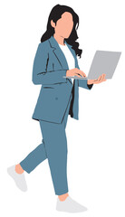 businesswomen with laptop