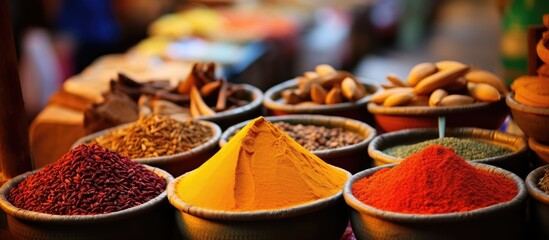 India's traditional spice market.