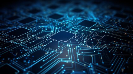 futuristic it network infographics: abstract motion glow in cyberspace, 3d render