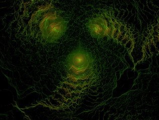 Imaginatory fractal abstract background Image