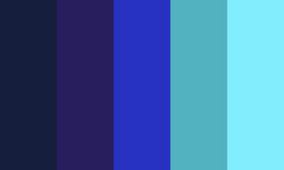 brilliant blues color palette. abstract blue background with lines