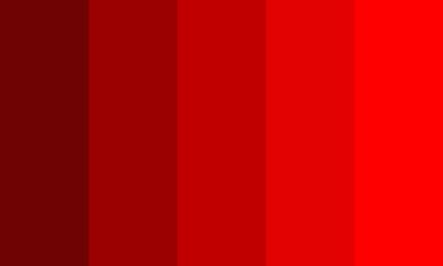 cherry red color palette