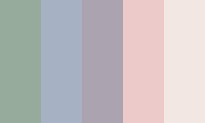Obraz premium grayish candy color palette