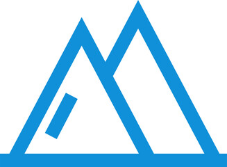 Mountain Line Icon
