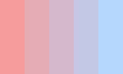 cotton candy sunrise color palette. pink background with stripes