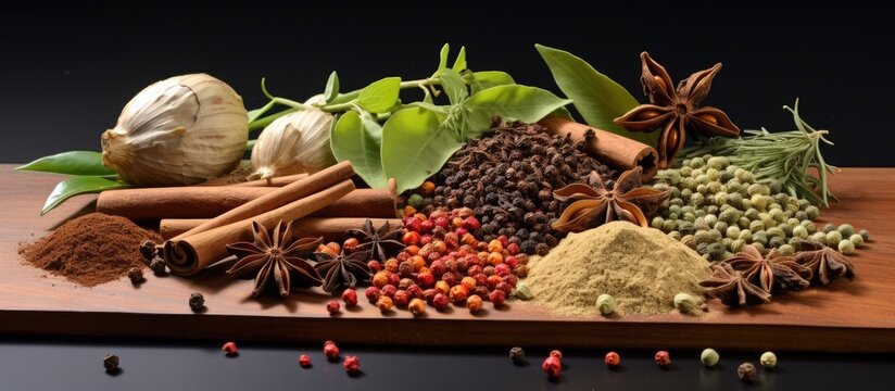A blend of spices, commonly used in Asian cooking and herbal remedies.