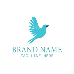 Fototapeta na wymiar Bird logo design vector illustration for your brand