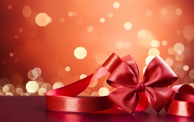 Valentines Day Decoration - Ribbon Shaped Hearts