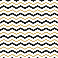 Chevron pattern colorful vector illustration background. Black, white and beige zigzag design.