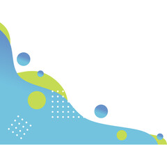 Geometric Memphis Corner