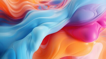 Abstract Colorful Bubble Foam Texture Background