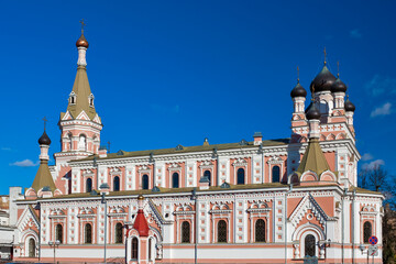 Travel Destinations. Holy Intercession Cathedral in Grodno in Belarus