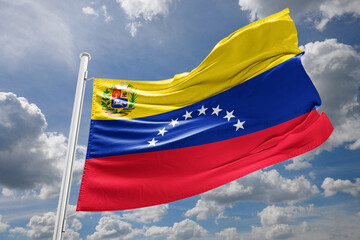 Flag of Venezuela The current eight-star flag of Venezuela was introduced in 2006.venezuela...