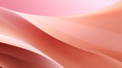 Peach Fuzz color of the year 2024 abstract waves background. New 2024 trending Peach Fuzz color. Colour trend palette.