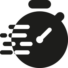 Customer Support Quick Response Bold Icon