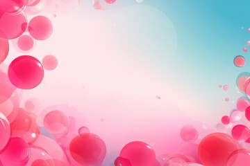 Abstract background for February 2: Bubble Gum Day  - obrazy, fototapety, plakaty
