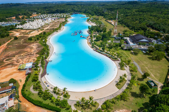 Aerial View of Treasure Bay Bintan, South-East Asia&rsquo; First Crystal Lagoons