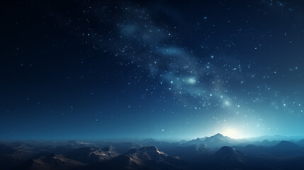 starry night sky