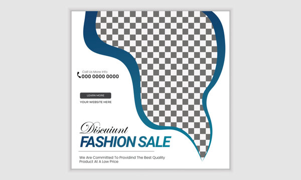 fashion social media post design