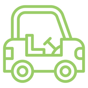recommend clip art: Vector Design Golf Cart Icon Style